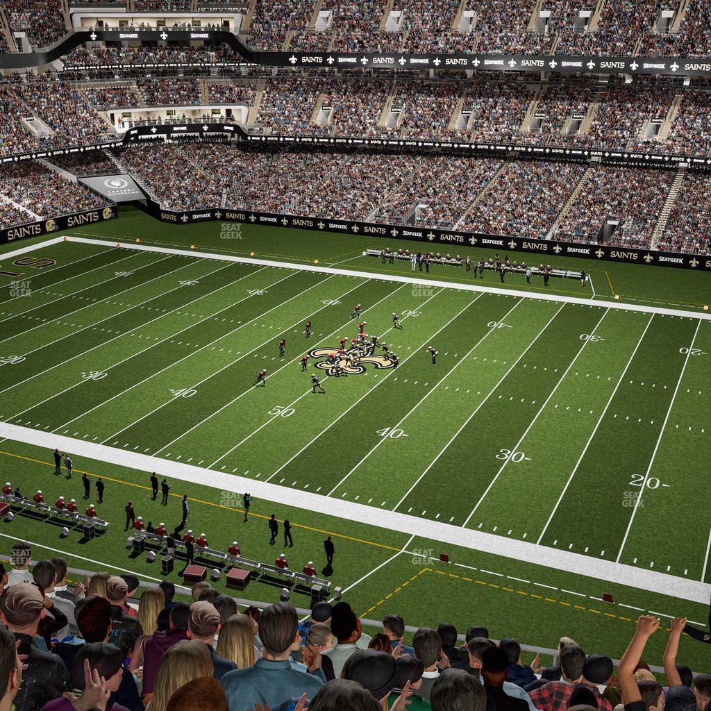 Caesars Superdome - Section 611 Seat View