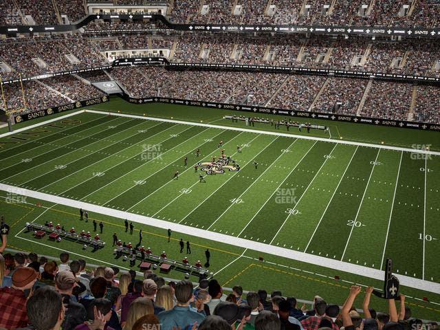 Caesars Superdome - Section 611 Seat View