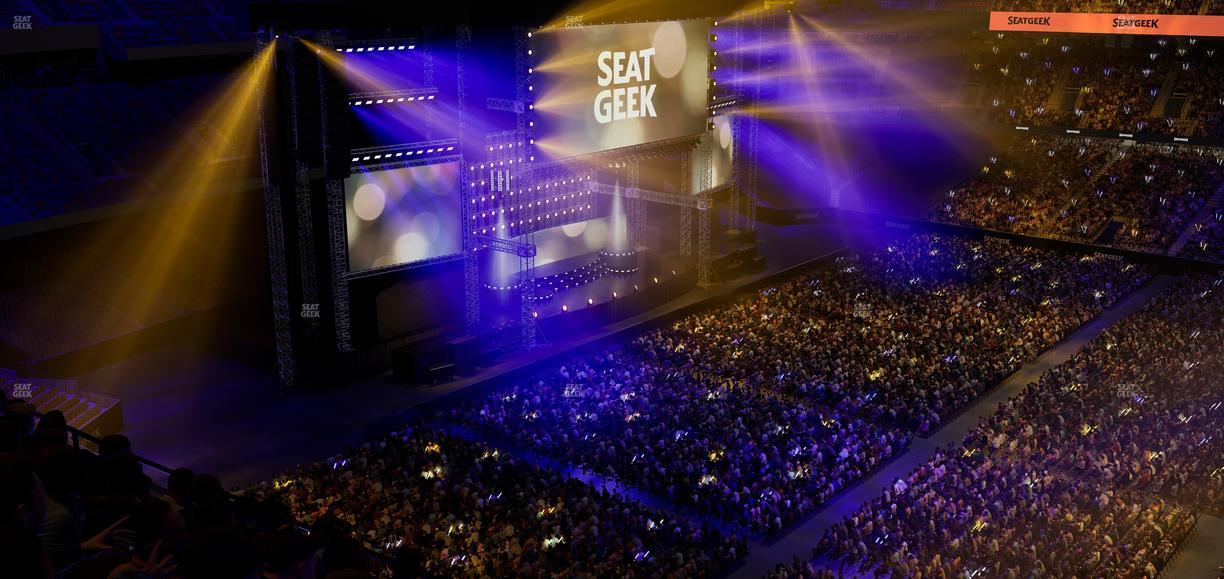 Caesars Superdome - Section 612 Seat View