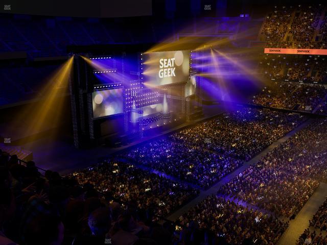 Caesars Superdome - Section 612 Seat View