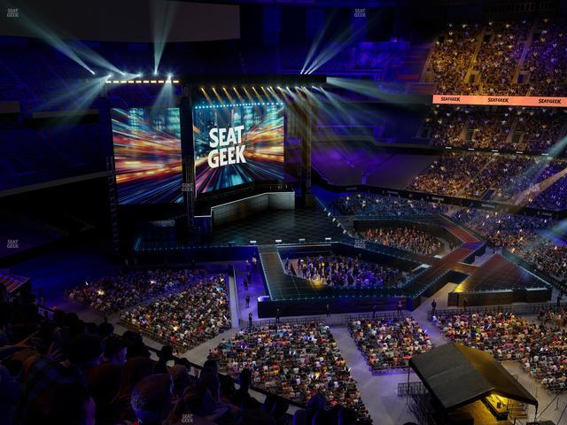Caesars Superdome - Section 612 Seat View
