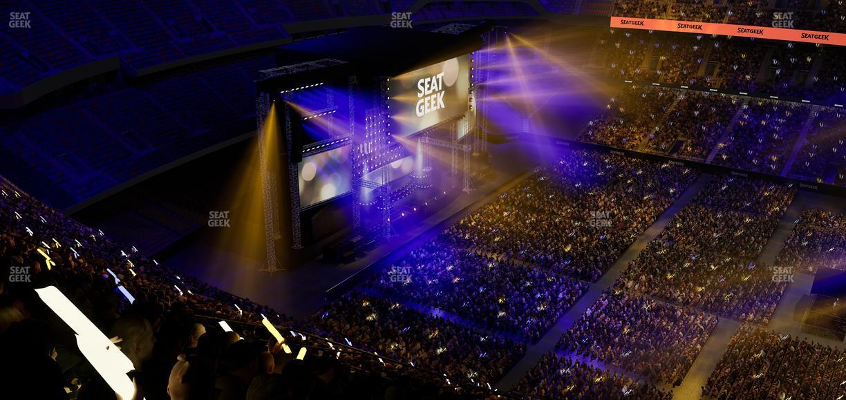 Caesars Superdome - Section 612 Seat View