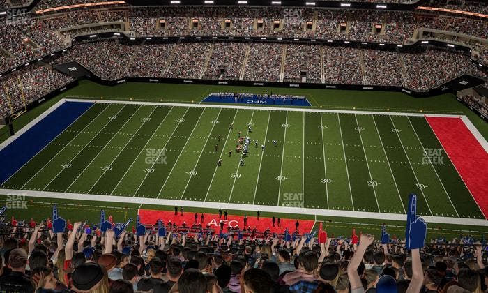 Caesars Superdome - Section 613 Seat View