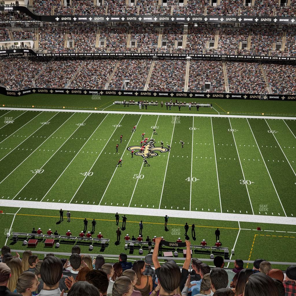 Caesars Superdome - Section 613 Seat View
