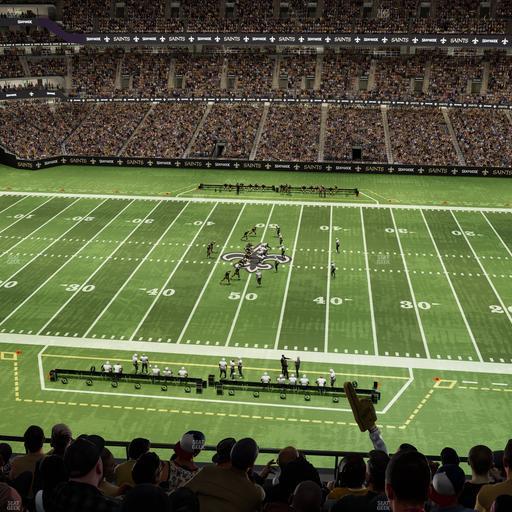 Caesars Superdome - Section 613 Seat View