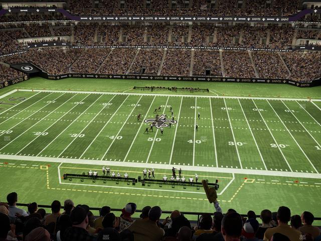 Caesars Superdome - Section 613 Seat View