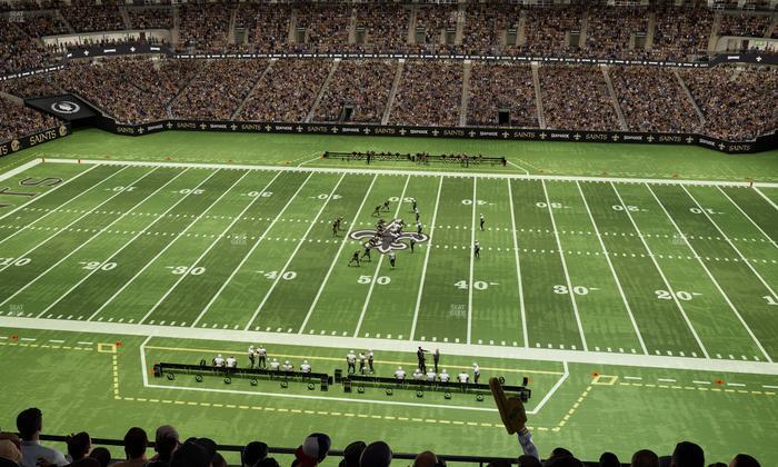 Caesars Superdome - Section 613 Seat View
