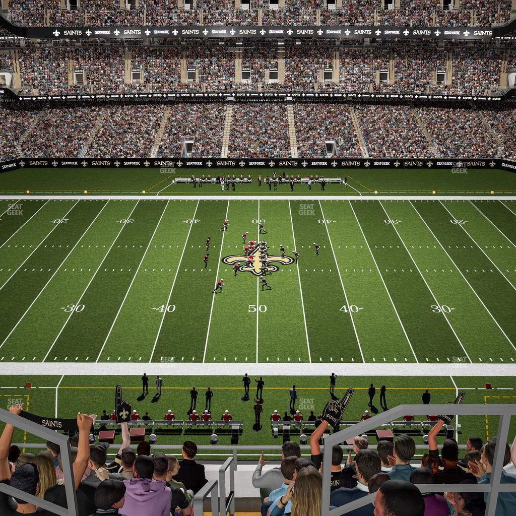 Caesars Superdome - Section 614 Seat View