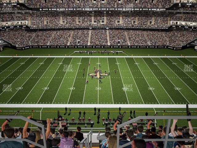 Caesars Superdome - Section 614 Seat View