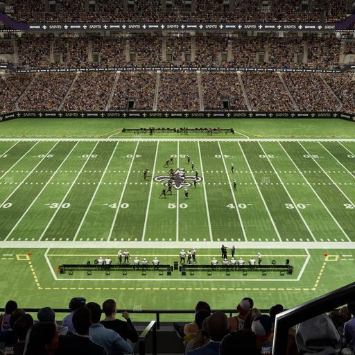 Caesars Superdome - Section 614 Seat View