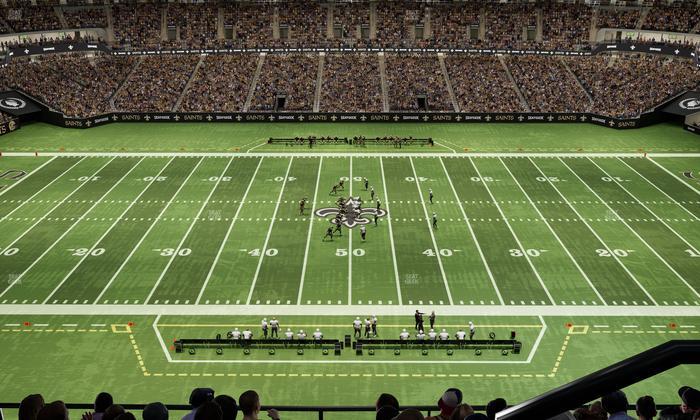Caesars Superdome - Section 614 Seat View
