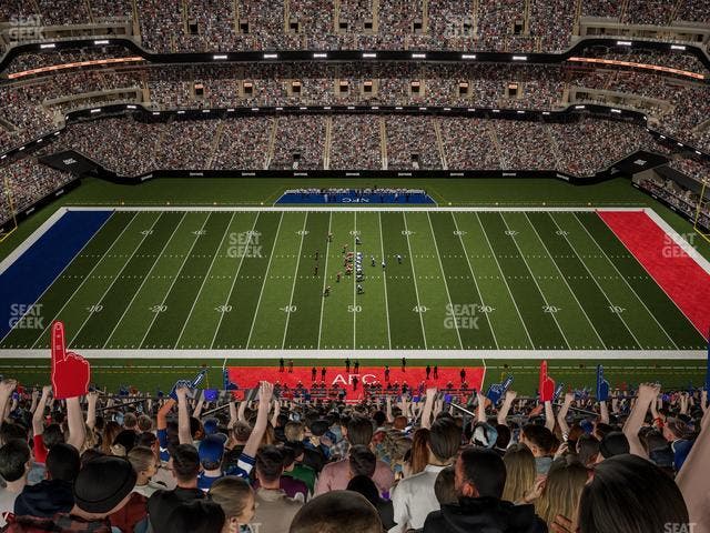 Caesars Superdome - Section 614 Seat View