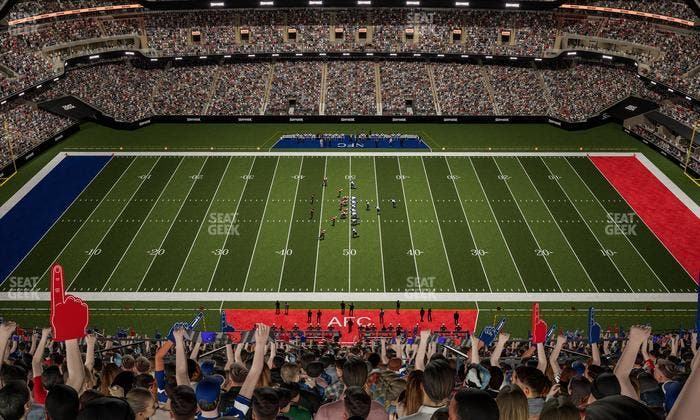 Caesars Superdome - Section 614 Seat View