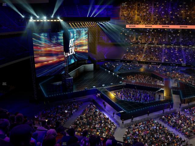 Caesars Superdome - Section 615 Seat View