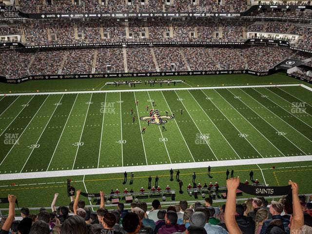 Caesars Superdome - Section 615 Seat View