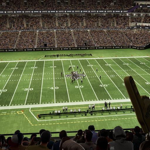 Caesars Superdome - Section 615 Seat View