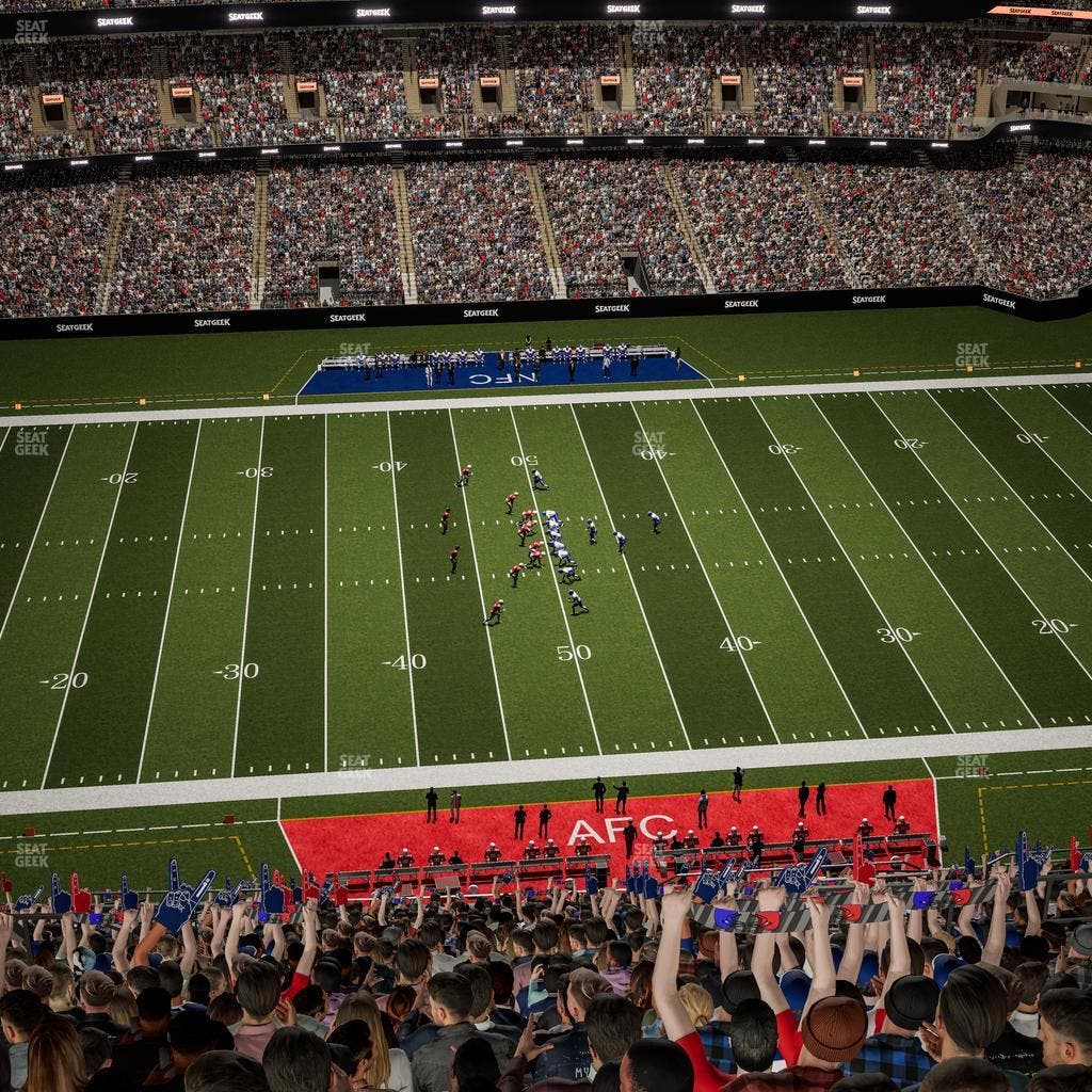 Caesars Superdome - Section 615 Seat View