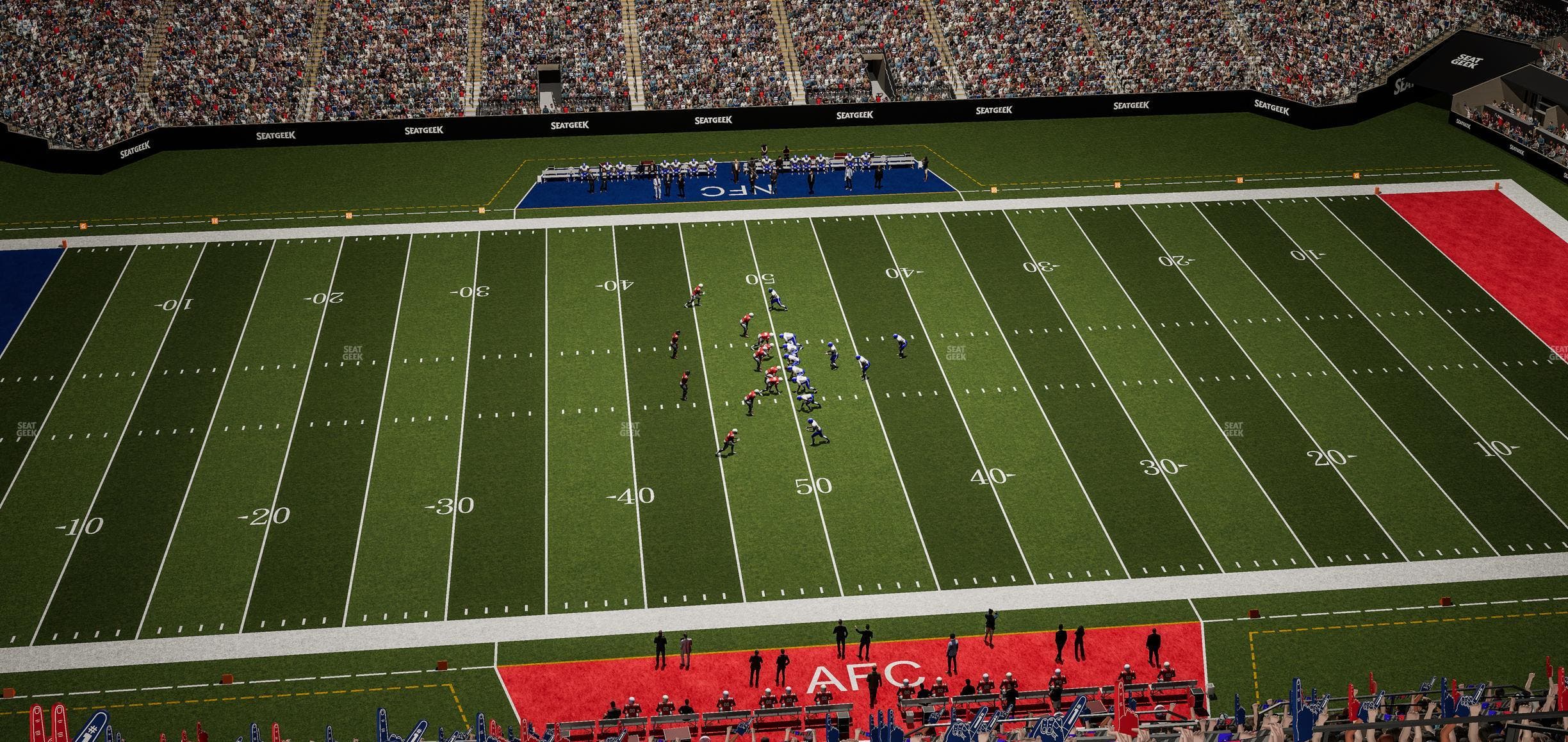 Caesars Superdome - Section 615 Seat View