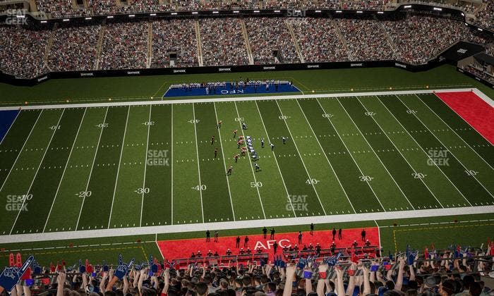 Caesars Superdome - Section 615 Seat View