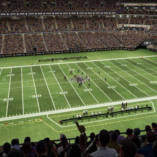 Caesars Superdome - Section 616 Seat View