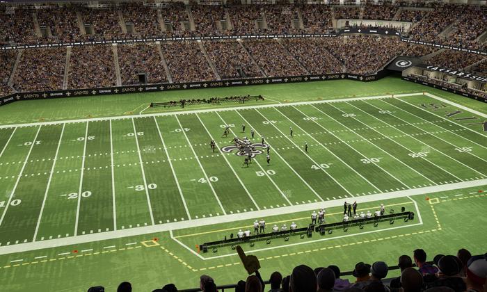 Caesars Superdome - Section 616 Seat View