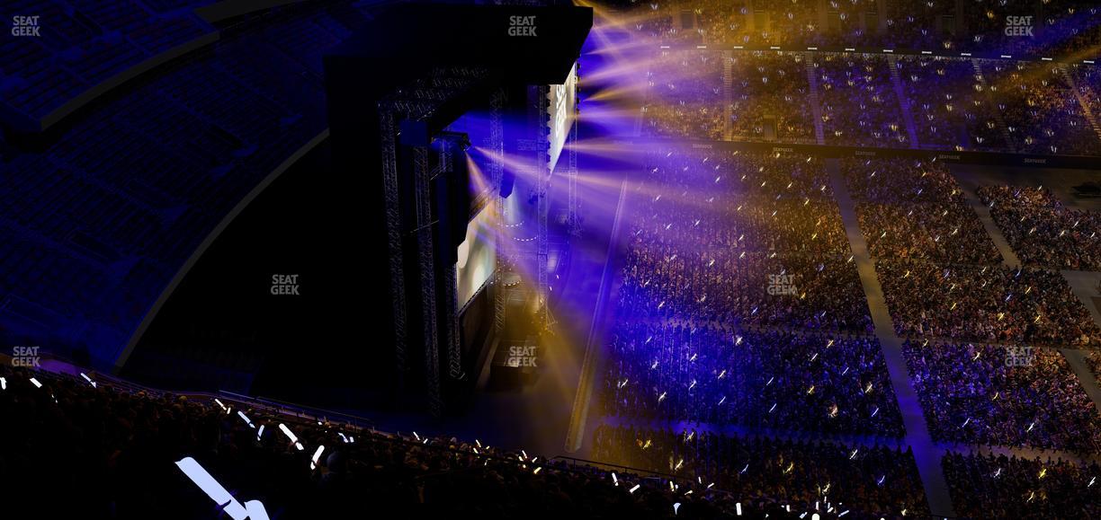 Caesars Superdome - Section 616 Seat View