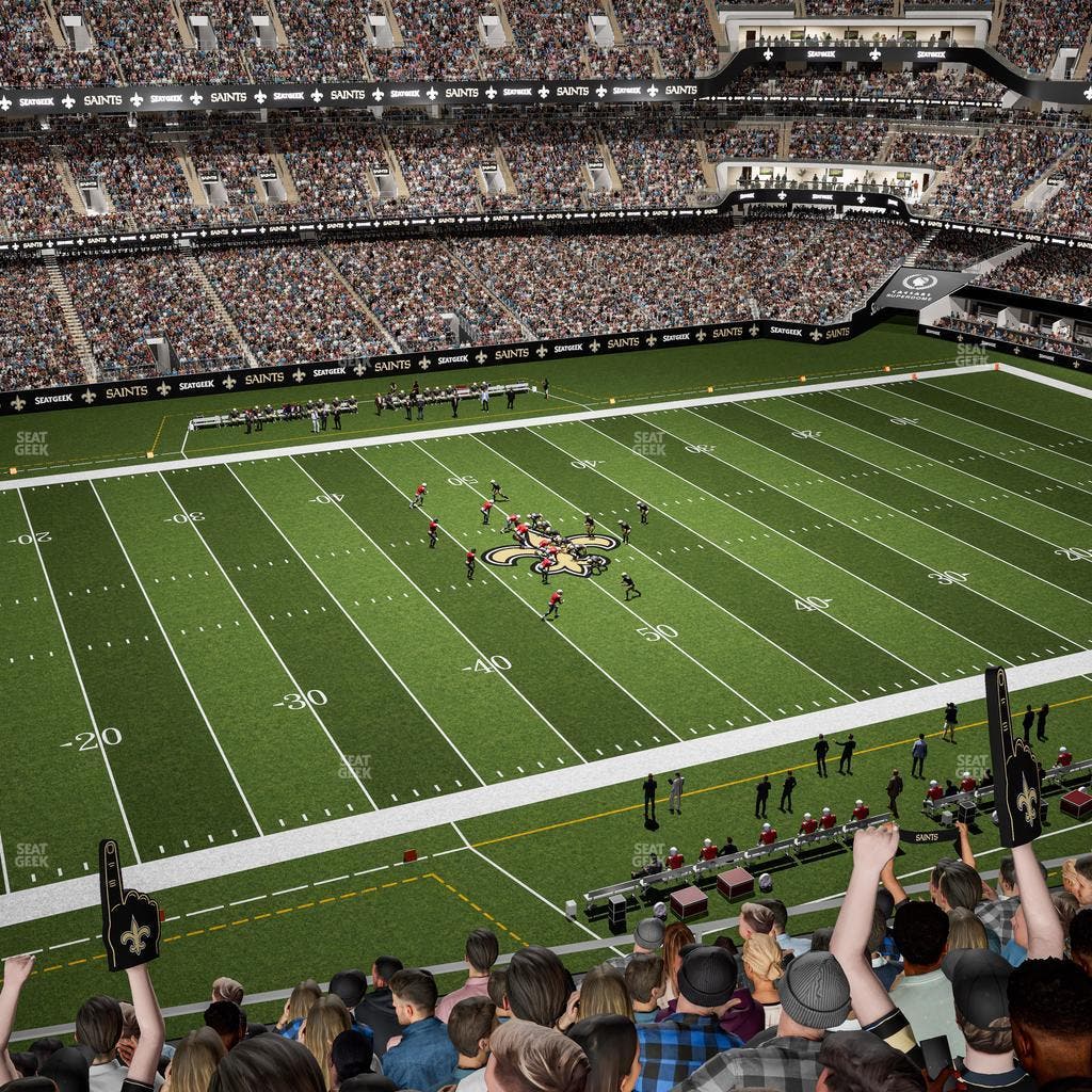 Caesars Superdome - Section 617 Seat View