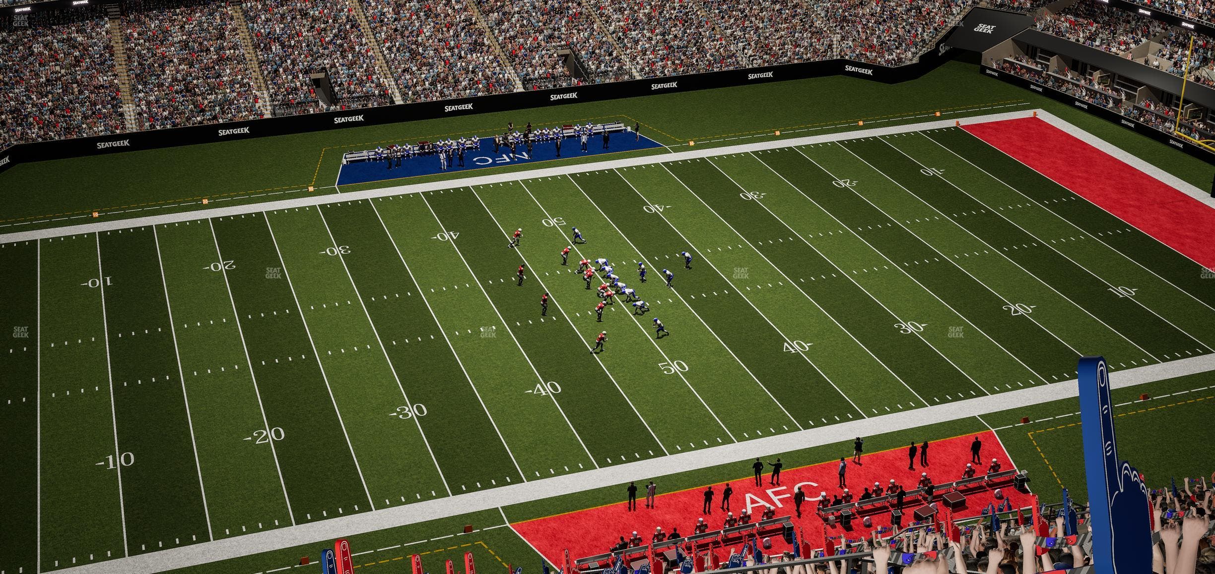 Caesars Superdome - Section 617 Seat View