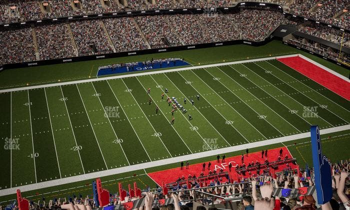 Caesars Superdome - Section 617 Seat View