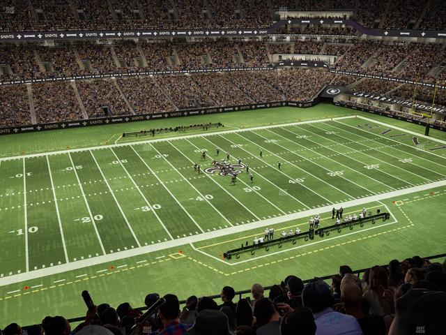 Caesars Superdome - Section 617 Seat View