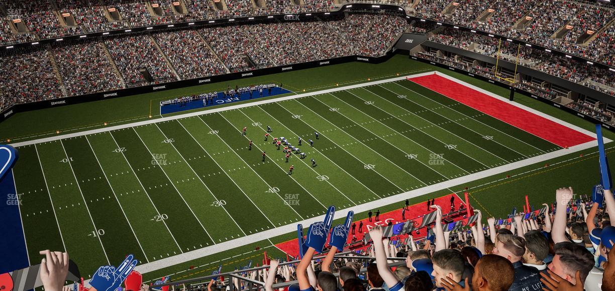 Caesars Superdome - Section 618 Seat View