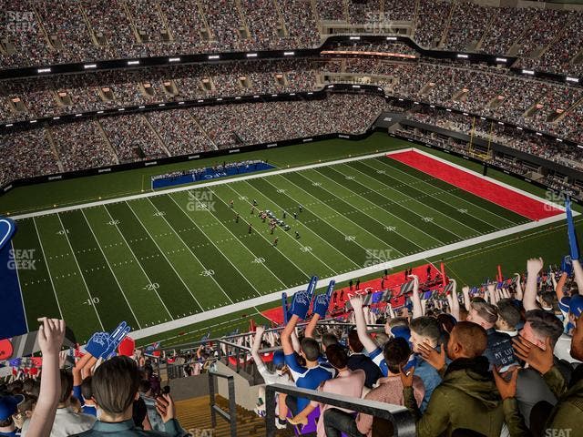 Caesars Superdome - Section 618 Seat View