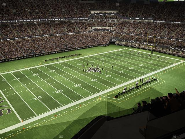 Caesars Superdome - Section 619 Wc Seat View