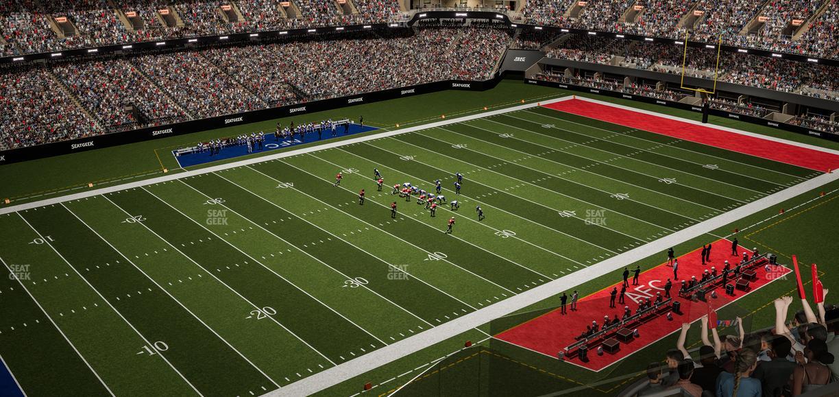 Caesars Superdome - Section 619 Wc Seat View