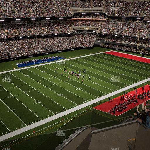 Caesars Superdome - Section 619 Wc Seat View