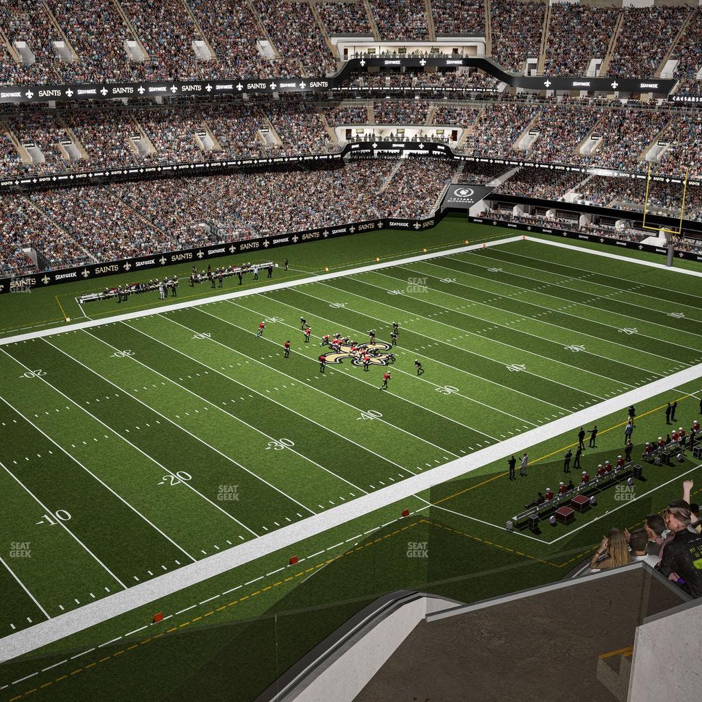 Caesars Superdome - Section 619 Wc Seat View