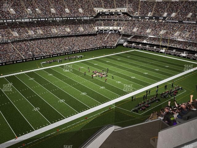 Caesars Superdome - Section 619 Wc Seat View