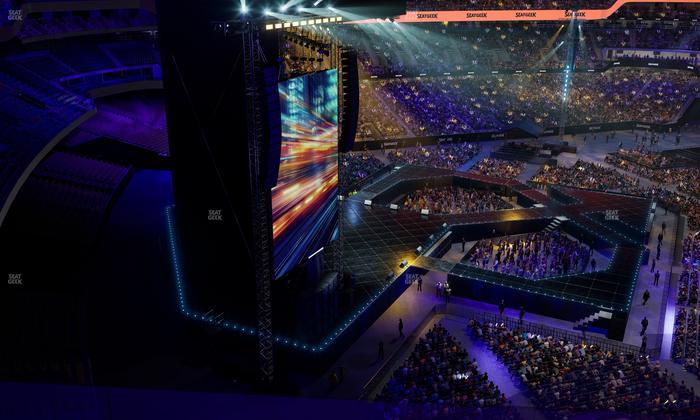 Caesars Superdome - Section 619 Wc Seat View