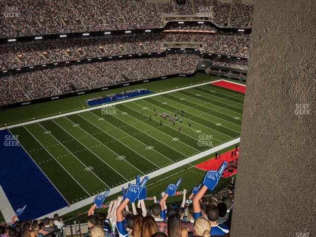 Caesars Superdome - Section 619 Seat View