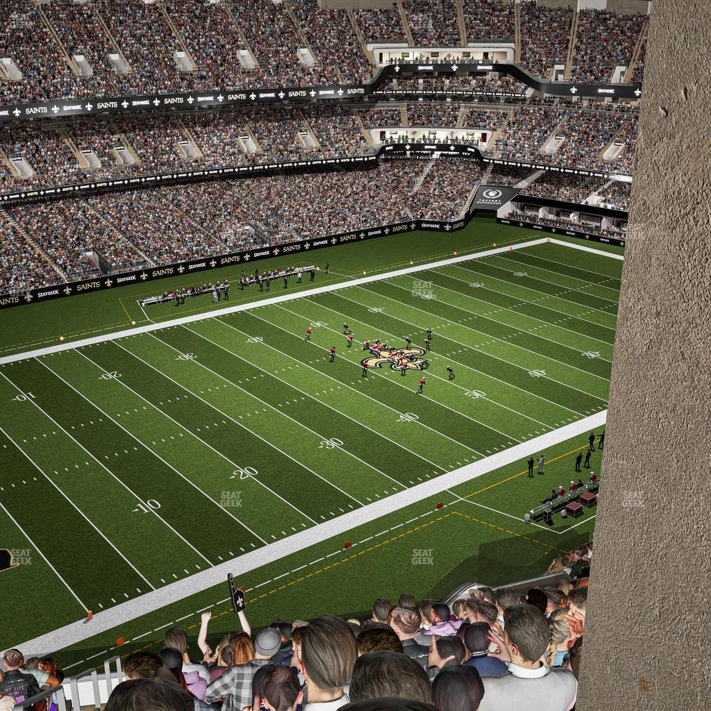 Caesars Superdome - Section 619 Seat View