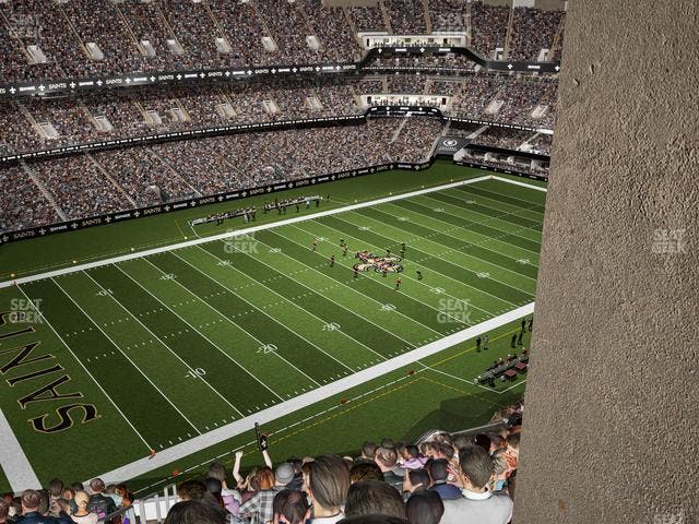 Caesars Superdome - Section 619 Seat View