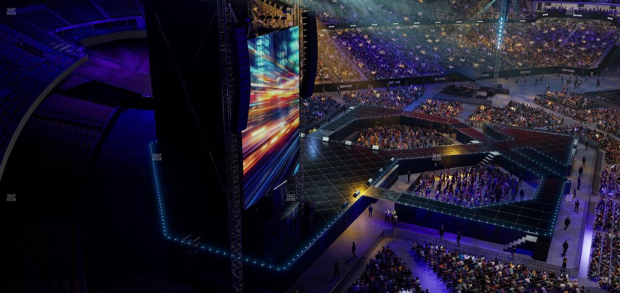 Caesars Superdome - Section 619 Seat View