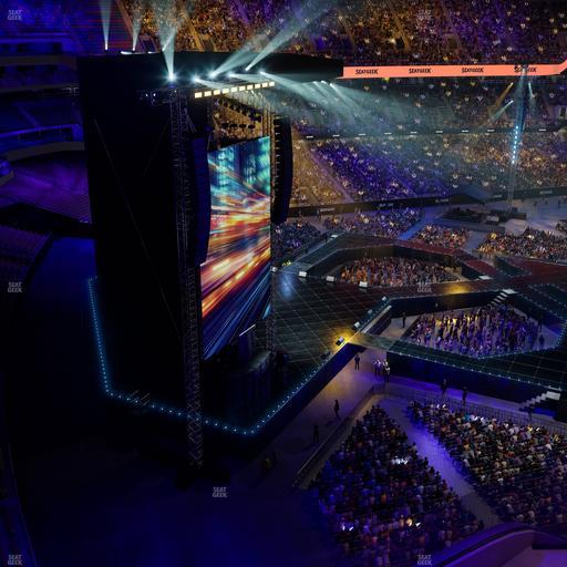 Caesars Superdome - Section 619 Seat View