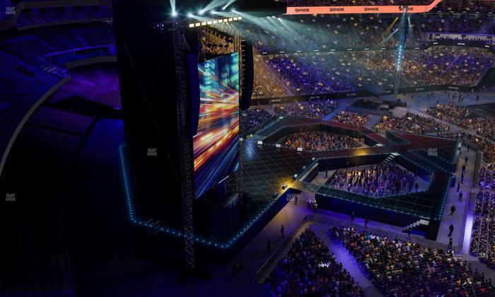 Caesars Superdome - Section 619 Seat View