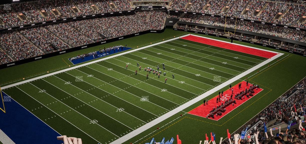 Caesars Superdome - Section 620 Seat View