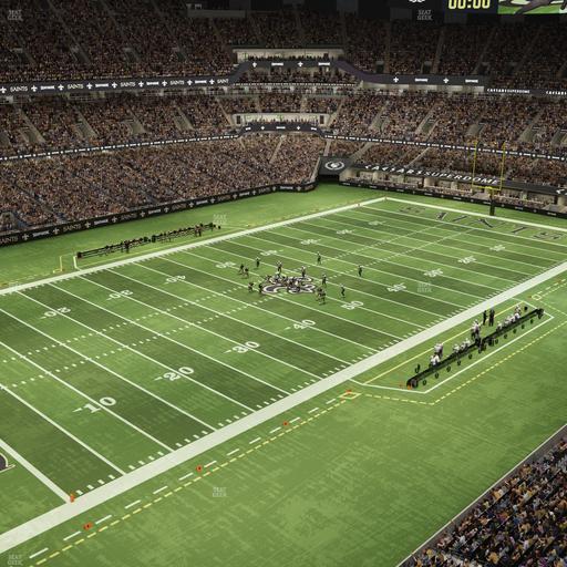 Caesars Superdome - Section 620 Seat View