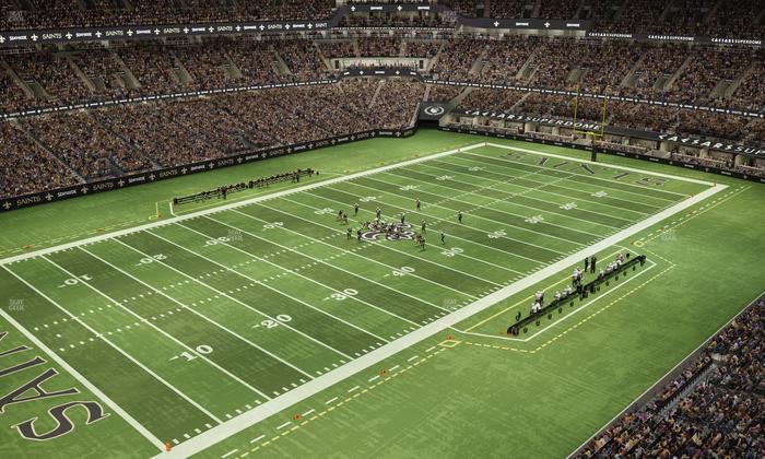 Caesars Superdome - Section 620 Seat View