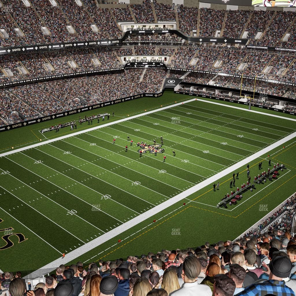 Caesars Superdome - Section 620 Seat View
