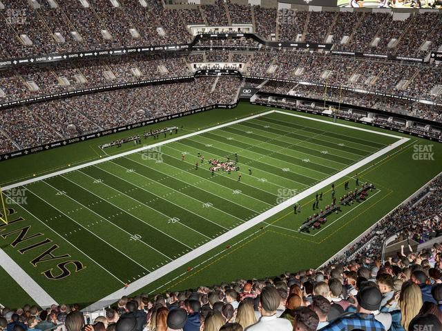Caesars Superdome - Section 620 Seat View