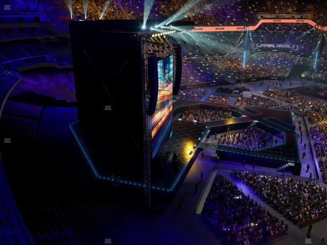 Caesars Superdome - Section 620 Seat View